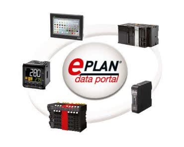 Makra produktów marki Omron Electronics dostępne w bazie oprogramowania EPLAN
