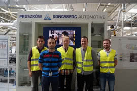 Kongsberg Automotive wykorzysta projekt studentów Politechniki Łódzkiej 