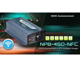Uniwersalna ładowarka NPB-450 firmy Mean Well w wersji z komunikacją NFC