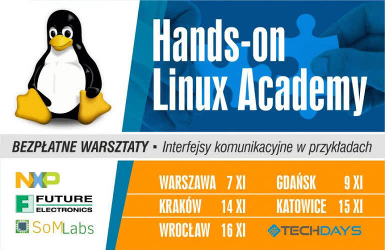 Hands-on Linux Academy - Interfejsy komunikacyjne w przykładach 