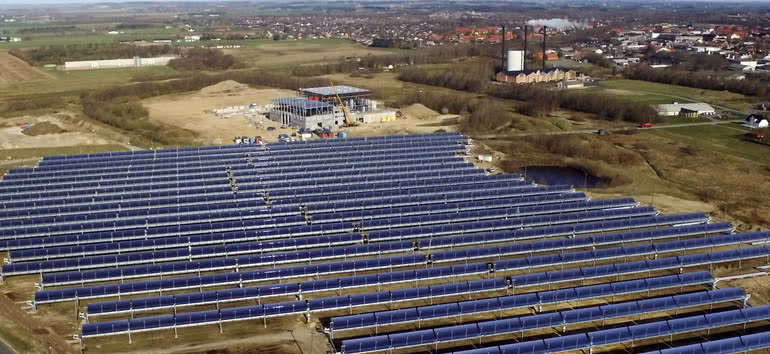W Danii powstała elektrownia słoneczna typu CSP 