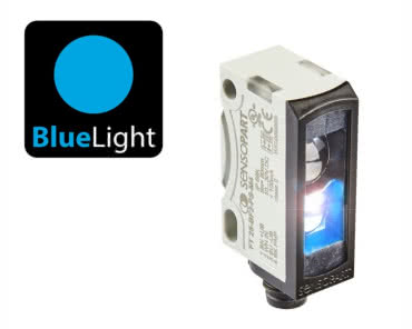 BLUE LIGHT sensor - SensoPart FT 25-BF2-PS-M4 - 80mm na światło niebieskie