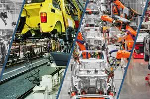 Przemysł motoryzacyjny - automatyzacja i robotyzacja 