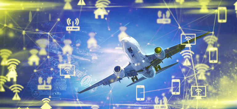 Rynek IoT w branży lotniczej - wzrost o ponad 21% rocznie 