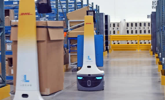 DHL zainstaluje w swoich ośrodkach 5000 robotów Locus 