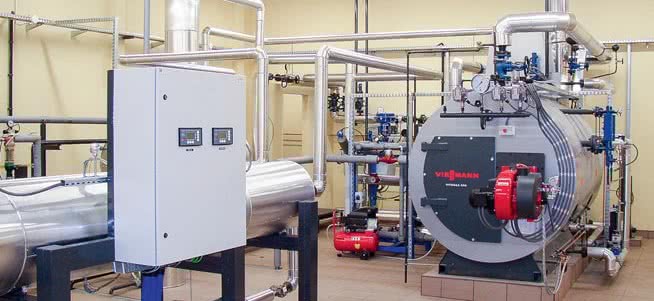 Pomiar energii cieplnej pary i wody z wykorzystaniem przeliczników FP-30x1(N) 
