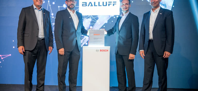 Balluff zdobywa nagrodę Bosch Global Supplier Award 