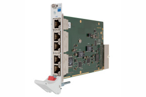 Przemysłowy switch 5/6-portowy Gigabit Ethernet formatu karty CompactPCI
