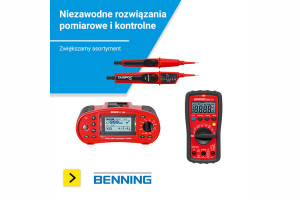 Niezawodne urządzenia kontrolne i pomiarowe Benning