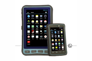 Tablet przemysłowy o dużej odporności