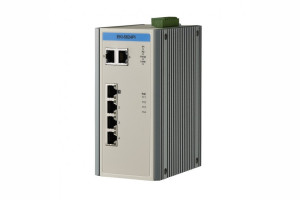 EKI-5624PI – Niezarządzalny switch z portami PoE+ i diagnostyką po Modbus/TCP