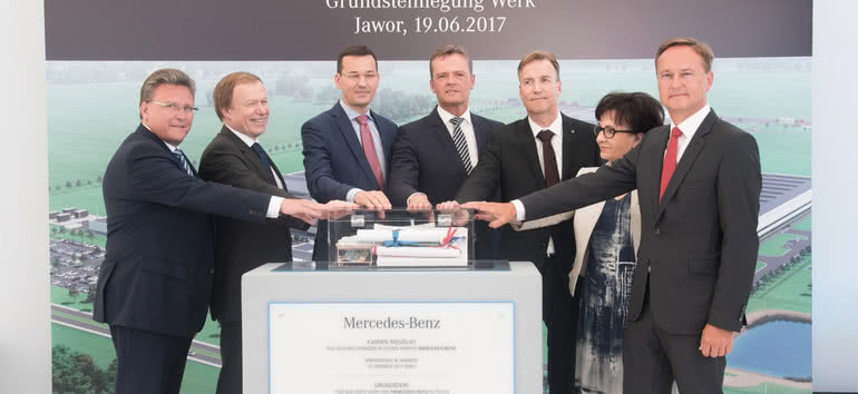Powstaje pierwsza w Polsce fabryka silników Mercedes-Benz 