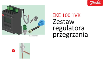 Zestaw regulatora przegrzania EKE 100 1VK