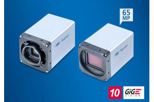 Szybkie kamery przemysłowe o rozdzielczości do 65 megapikseli z interfejsem 10 GigE