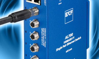 Switch Single Pair Ethernet z 5 portami 100BASE-T1 i 2 portami 1000BASE-T