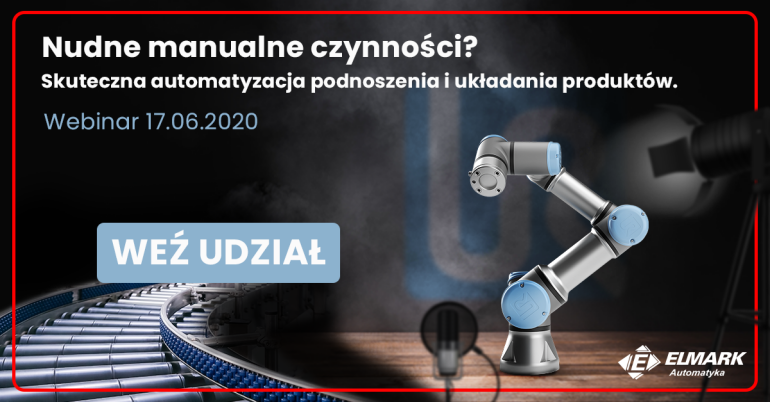 Webinarium - Nudne manualne czynności? Skuteczna automatyzacja podnoszenia i układania produktów. 