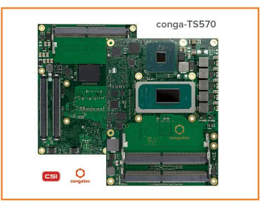 conga-TS570 – Ultrawydajny moduł COMe type 6