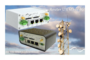Router działający w technologii LTE klasy 4G - LR77 v2 firmy Conel