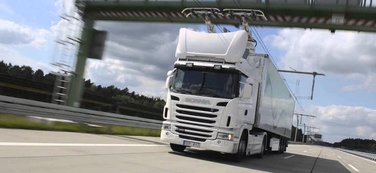W Niemczech powstaje elektryczna autostrada dla ciężarówek - eHighway 