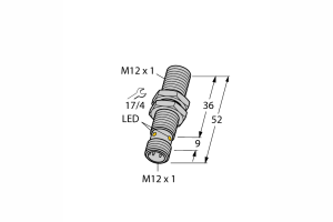 Czujnik indukcyjny M12 - BI4-M12-AP6X-H1141