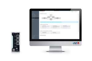 Nowy system bezpieczeństwa danych ctrlX Automation do sieci przemysłowych