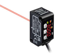Laserowy czujnik odległości o zasięgu pomiaru do 3 m