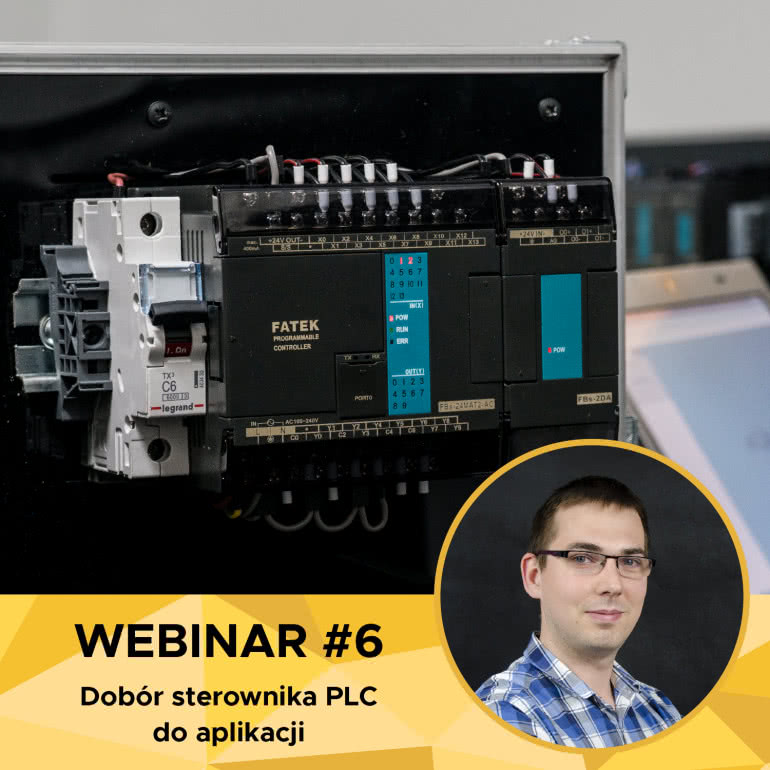 DARMOWY WEBINAR - Dobór sterowników PLC do aplikacji 