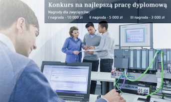 Konkurs prac dyplomowych dotyczących automatyki przemysłowej