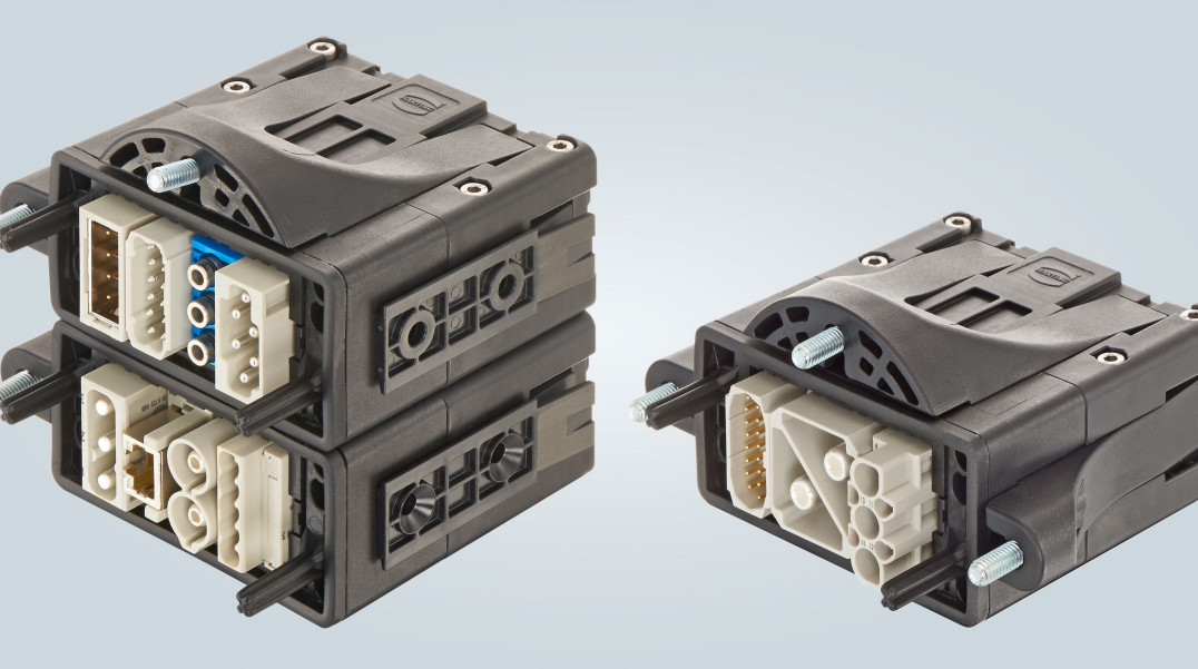 Modułowe złącza Han-Modular Flexbox do prowadnic łańcuchowych