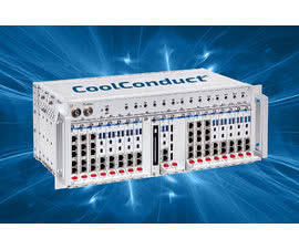 Dziewiętnastocalowa szafa CompactPCI Serial z wydajnym systemem chłodzenia CoolConduct