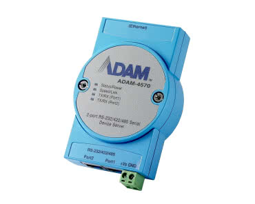 ADAM-4570 - przemysłowy serwer portu szeregowego 2x RS-232/422/485
