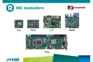 Pełen wybór wśród standardów SBC 3,5”/NANO/PICO/SoC/PCIe zapewniony przez Axiomtek, a każdy przemyślany