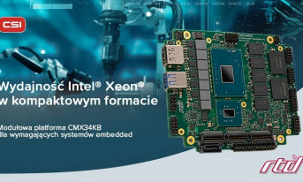 Wydajność procesorów Intel Xeon w kompaktowym standardzie PC/104