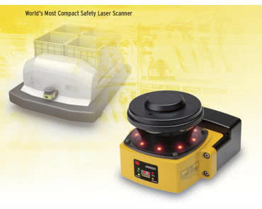 Uniwersalny laserowy skaner bezpieczeństwa do maszyn małej i średniej wielkości