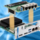 Moduł I/O z 4 portami 2.5GBASE-T do kart mikroprocesorowych CompactPCI PlusIO i CompactPCI Serial