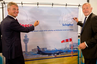 Holenderskie lotniska przechodzą na zasilanie wyłącznie czystą energią 