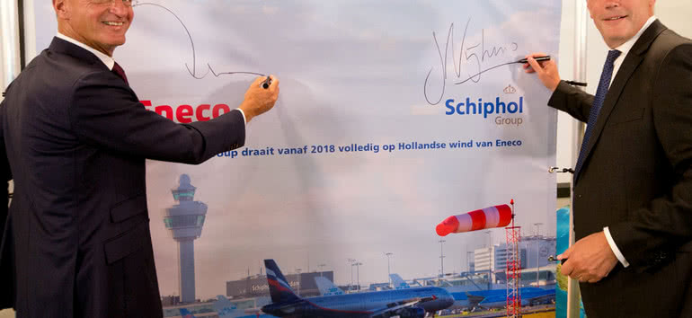 Holenderskie lotniska przechodzą na zasilanie wyłącznie czystą energią 