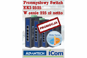 EKI-2525  - Przemysłowy switch firmy Advantech w promocyjnej cenie 225 zł