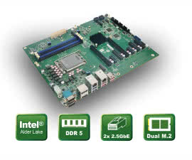 Przemysłowa płyta główna ATX do mikroprocesorów Intel 12. i 13. generacji