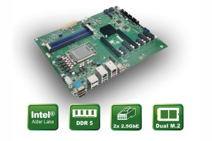 Przemysłowa płyta główna ATX do mikroprocesorów Intel 12. i 13. generacji