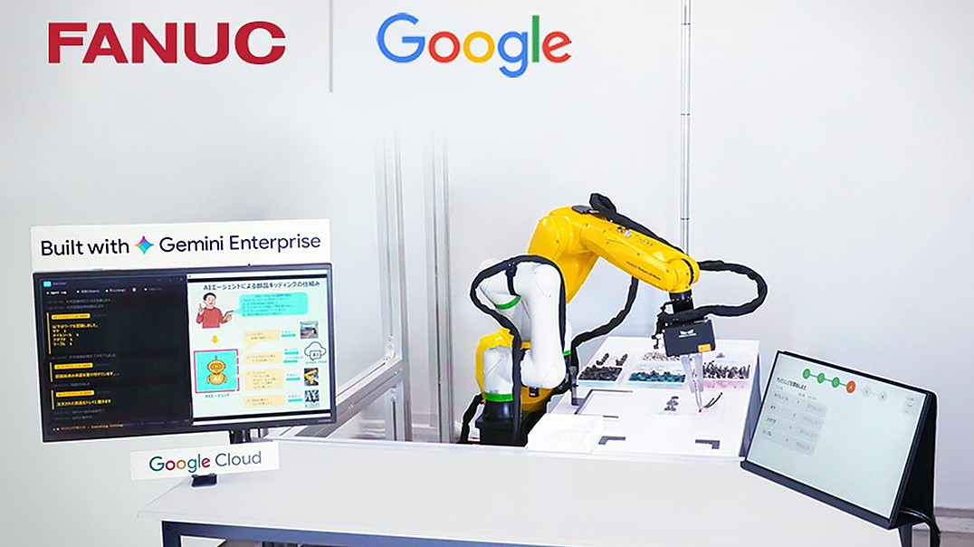 FANUC przyspiesza rozwój robotów Physical AI dzięki współpracy z Google