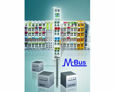 Terminal M-Bus KL6781 do monitorowania zużycia energii