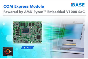 Komputer COM Express Type 6 z mikroprocesorem AMD Ryzen Embedded V1000