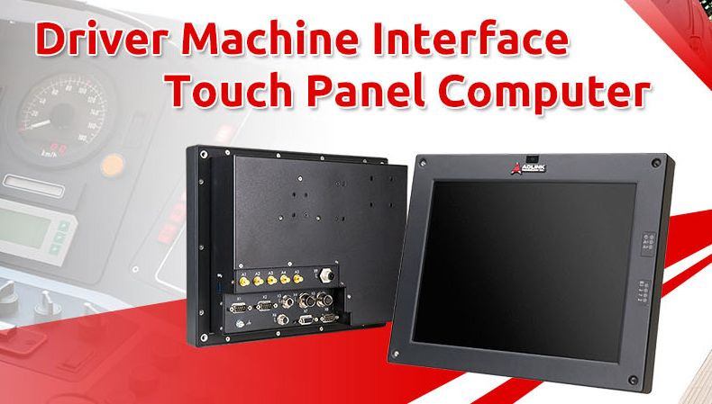 Komputer panelowy 12,1" z certyfikatem EN 50155