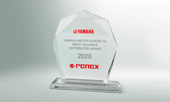 Renex otrzymał nagrodę Yamaha Most Valuable Distributor Award