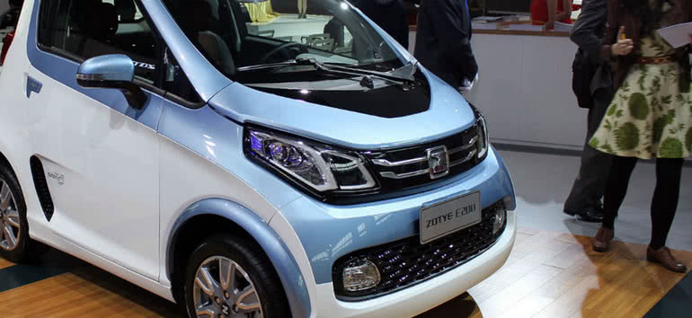 Chińska firma Zotye wiosną rozpocznie na Białorusi produkcję elektrycznych samochodów 