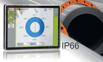 Wydajny panel HMI do pracy w systemie centrowania w produkcji rur plastikowych