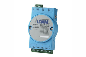 ADAM-6217 - Inteligentny moduł z wejściami analogowymi do sieci Ethernet z funkcją switcha