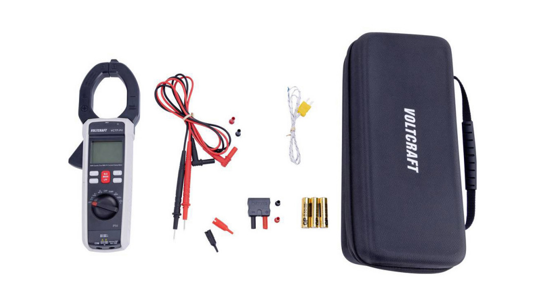 W ofercie Conrada: zaawansowany miernik cęgowy Voltcraft VC-771 PV