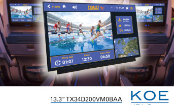 Przemysłowy wyświetlacz TFT o przekątnej 13,3” i rozdzielczości 4K2K